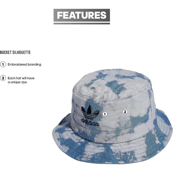 Adidas Originals Washed Bucket Hat - Picture 2 of 8